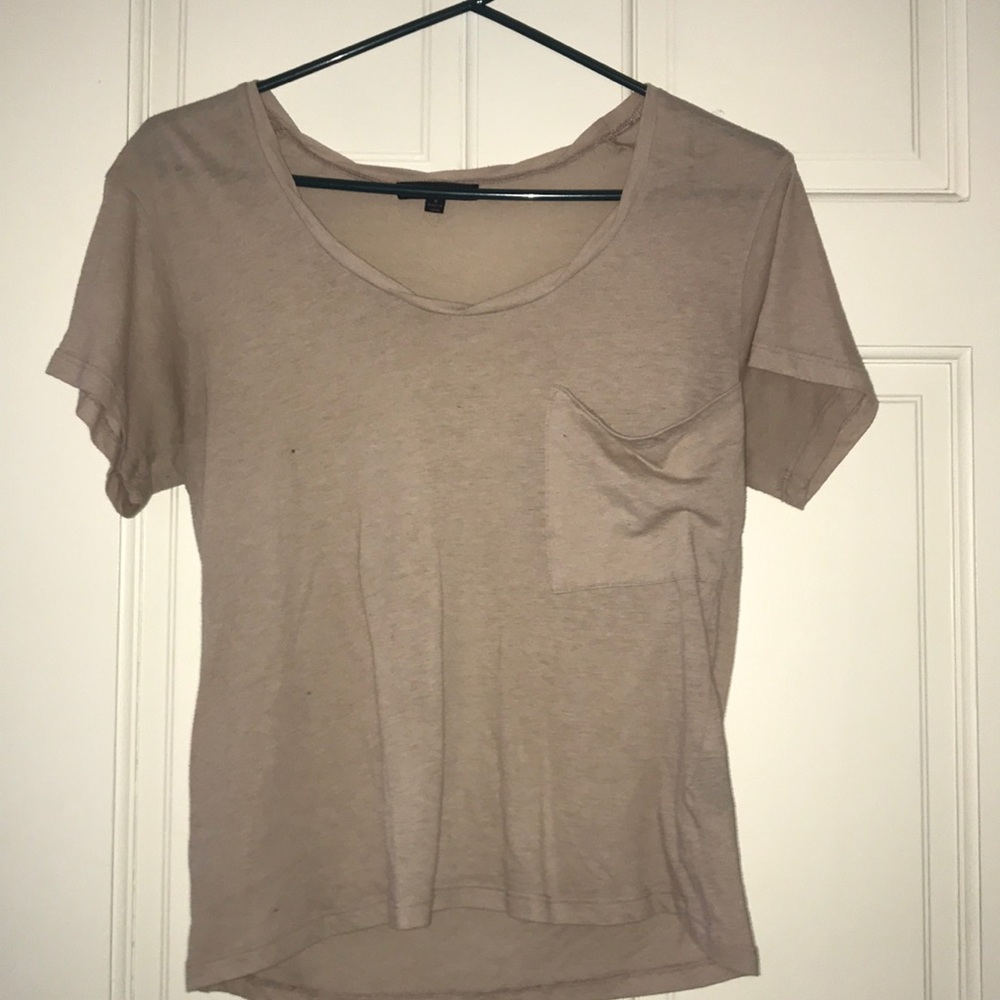 Tan short sleeve